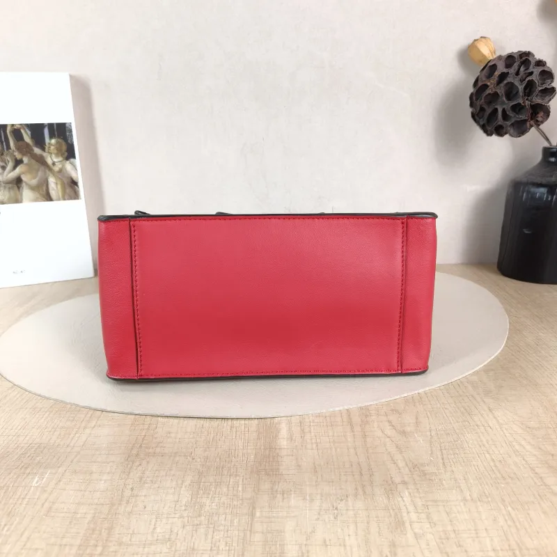 FENDI Crossbody Bag Top Handle Shoulder Crossbody Bag Colorblock Calfskin One Size 25 × 12 × 19.5 cm — cover view 4 of 5