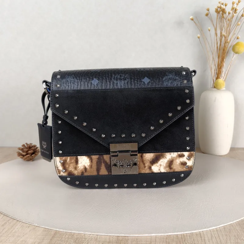 MCM Crossbody Bag Crossbody Bag Black One Size21 × 6 × 18 cm