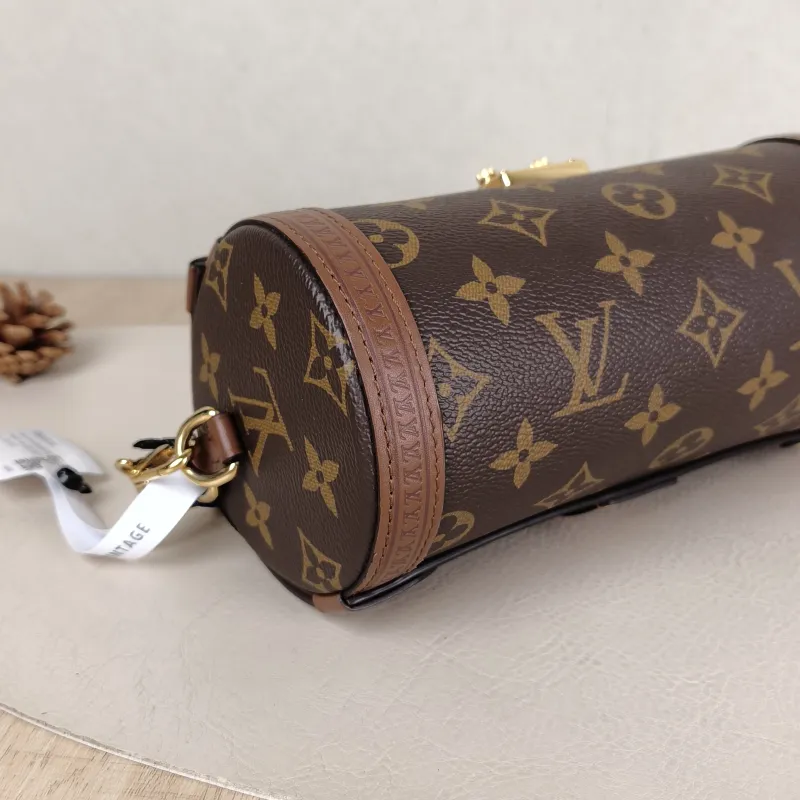 Louis Vuitton Crossbody Bag Papillon Trunk Monogram PVC Small 19 × 9 × 9 cm — detail view 4 of 12