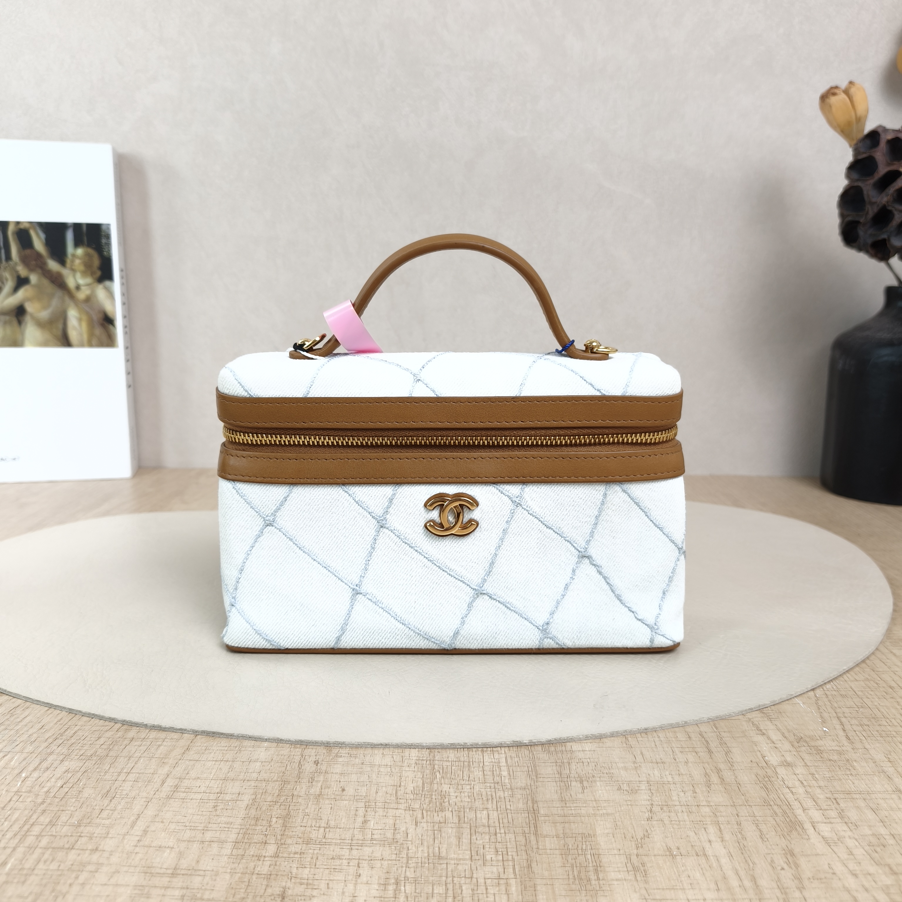 Chanel Crossbody Bag26m coco-beach Collection lp Blue One Size19.5 × 5 × 17 cm