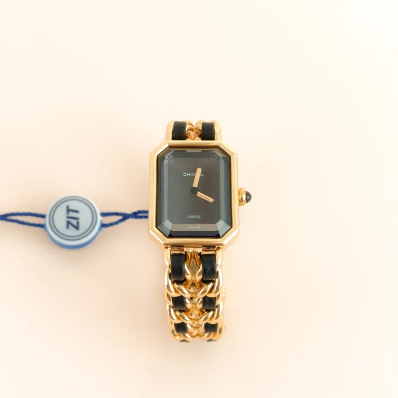 Chanel Watch · Première Édition Originale Black with Gold-Tone Hardware Black with Gold-Tone Hardware One Size Black 26.1 *20mm