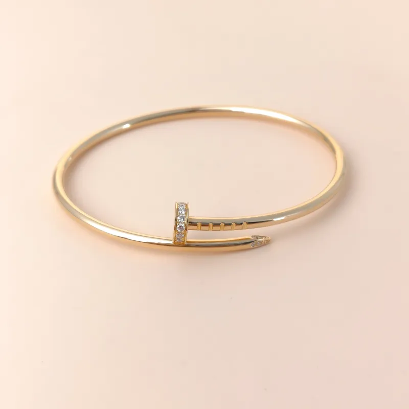 CARTIER Bangle Juste un Clou Bangle Yellow Gold 18KY ellow Gold Diamond Small Edition16