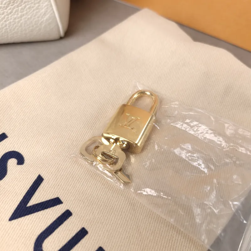 Louis Vuitton Crossbody Bag Speedy20 White · Blue Calfskin One Size20.5 × 12 × 13.5 cm — detail view 5 of 14