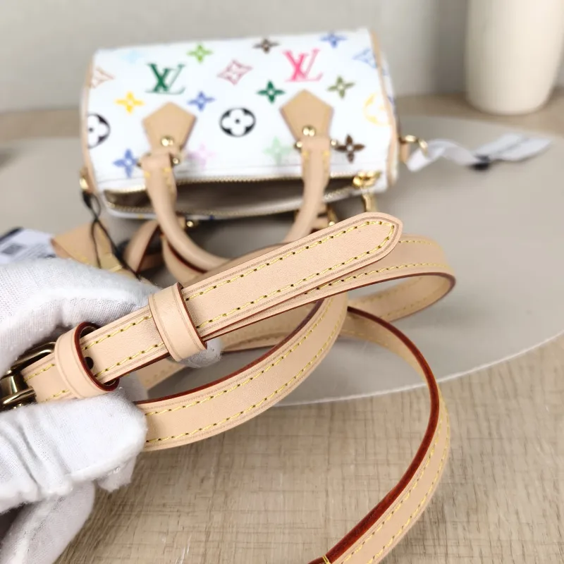 Louis Vuitton Crossbody Bag Speedy Nano Multicolore PV Cnano16 × 7.5 × 10 cm — detail view 7 of 11