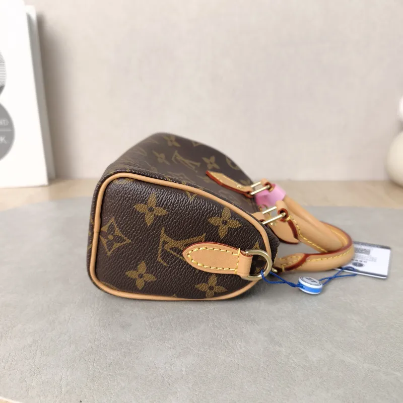 Louis Vuitton Crossbody Bag Speedy Nano Shoulder Strap PV Cnano16 × 7.5 × 10 cm — detail view 13 of 13