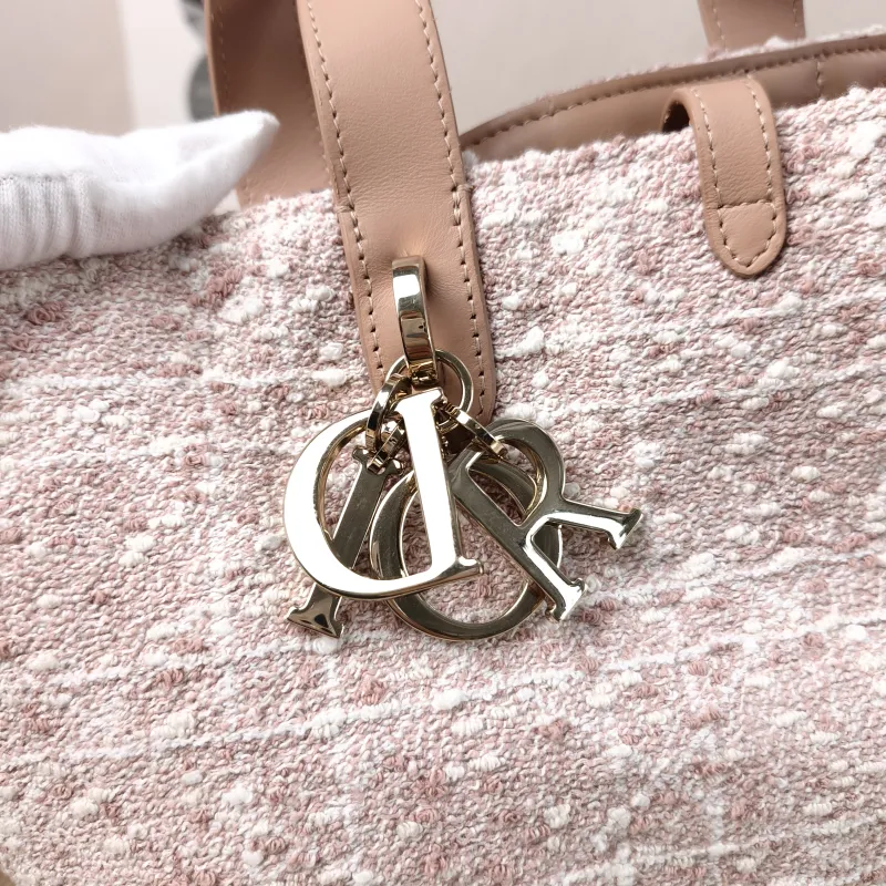 DIOR Top Handle Bag TOUJOURS Edition Pink Small 18.5 × 12 × 18.5 cm — detail view 7 of 14