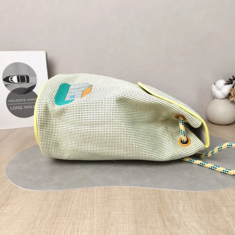 Hermès Backpack Backpack Yellow One Size 24 × 16 × 30 cm — detail view 8 of 11