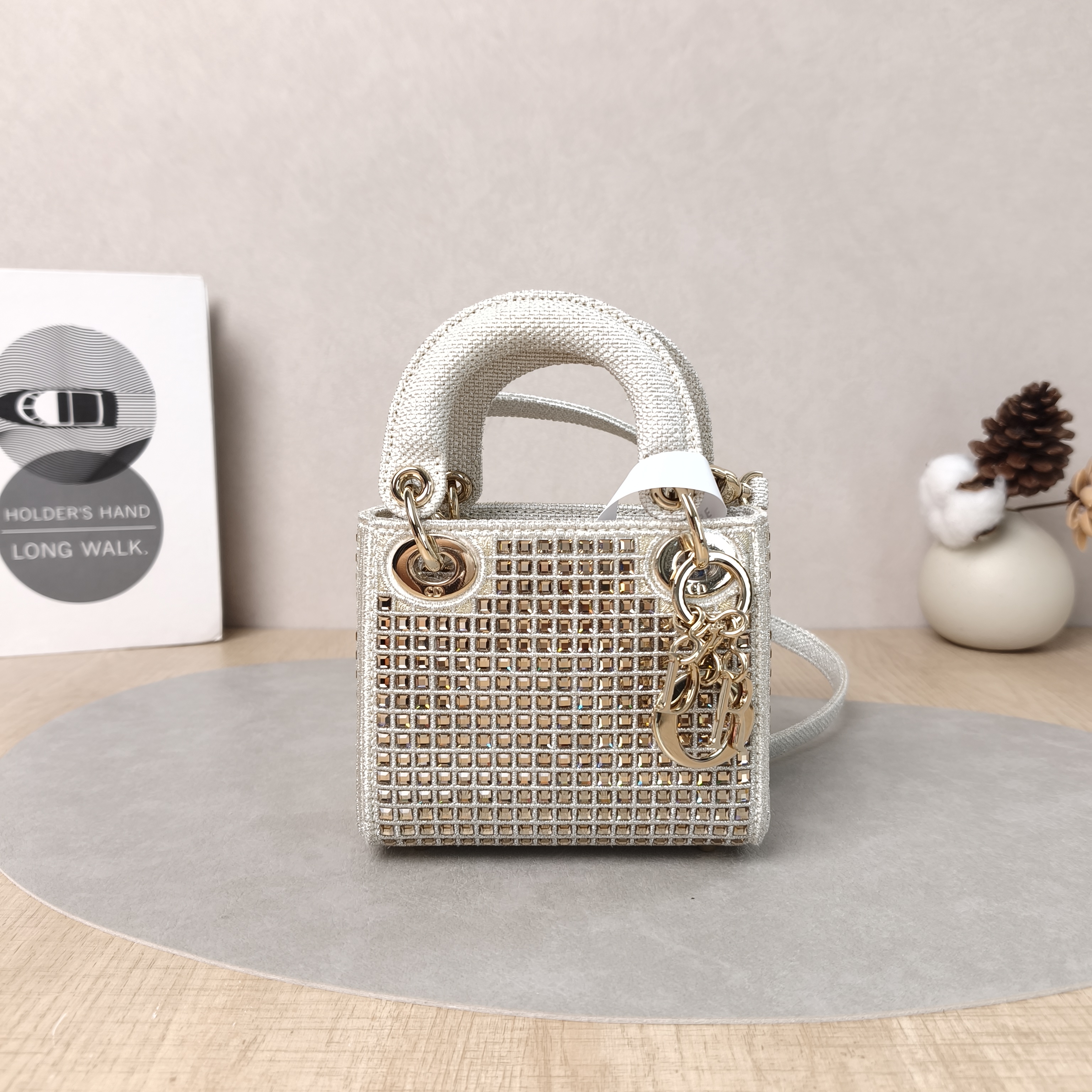 DIOR Crossbody Bag Lady Lady Dior Bag Mini12 × 5 × 10 cm