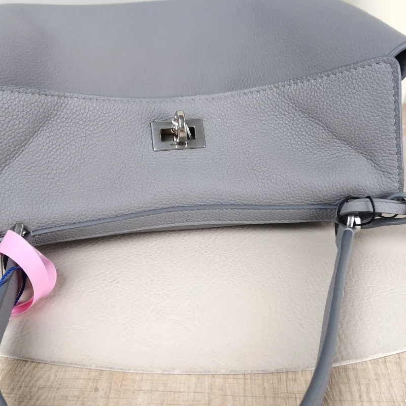 BALENCIAGA Crossbody Bag RODEO Grey Calfskin Small 27 × 10 × 20 cm — detail view 1 of 14