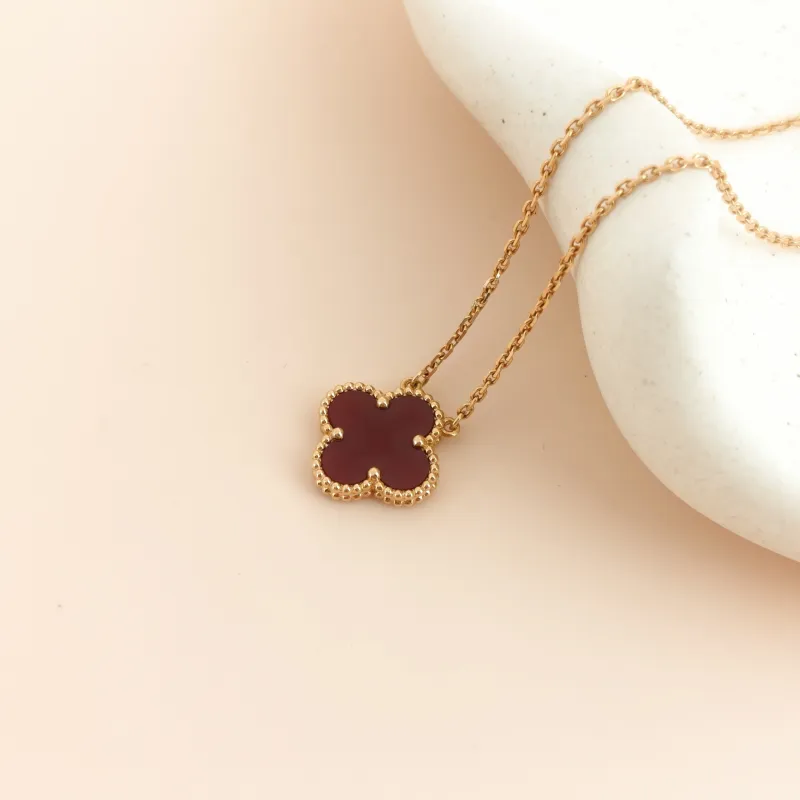 Van Cleef & Arpels Necklace Alhambra Alhambra Collection Necklace 18KY ellow Gold Vintage Small 42cm โ cover view 6 of 6