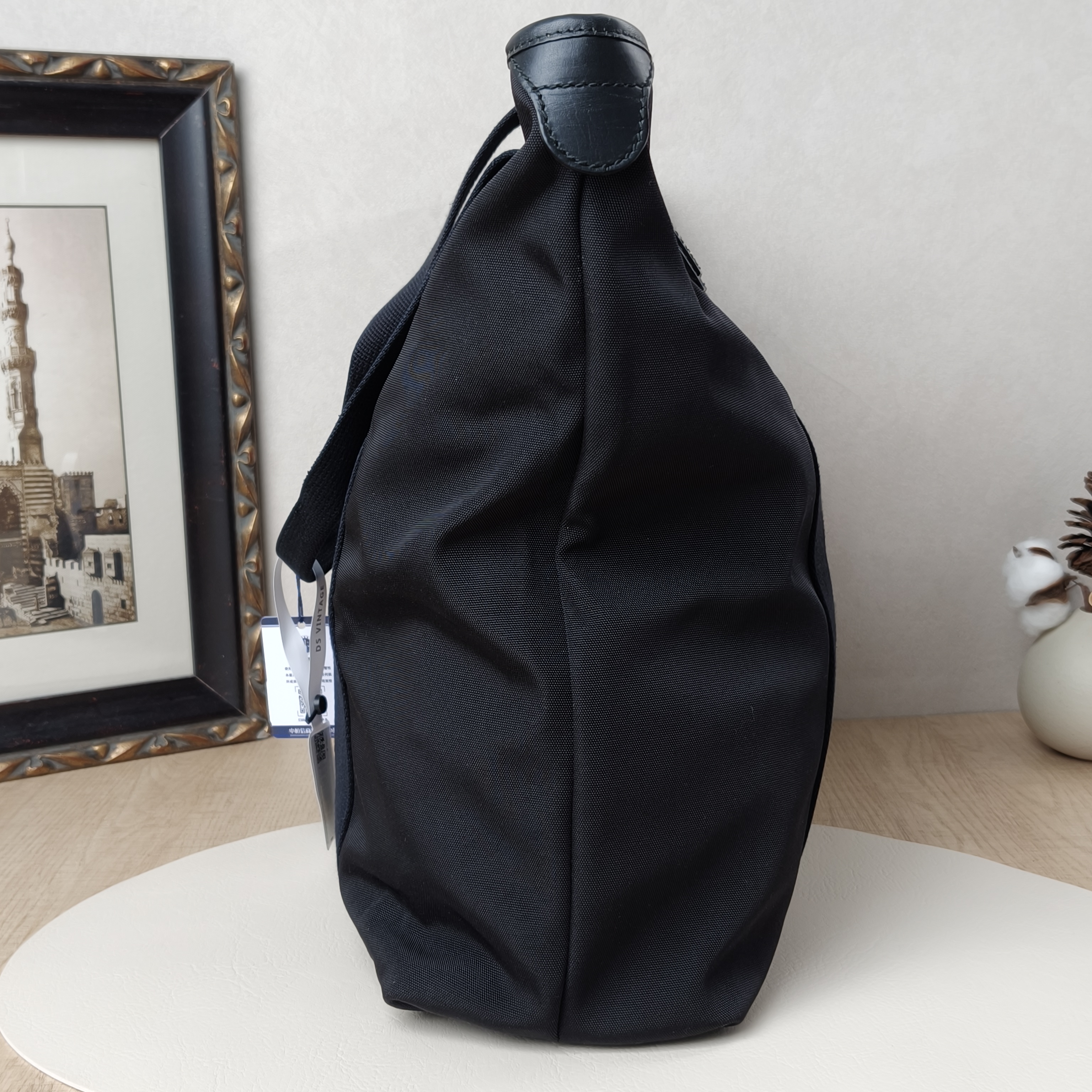 GUCCI Tote Bag Black Canvas · 34*38 — cover view 7 of 10