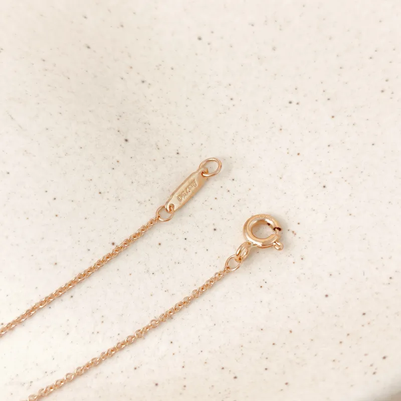Tiffany&Co. Necklace Keys Collection Pavé Diamond Necklace Pendant Rose Gold Diamond18KR ose Gold One Size45cm — cover view 5 of 13