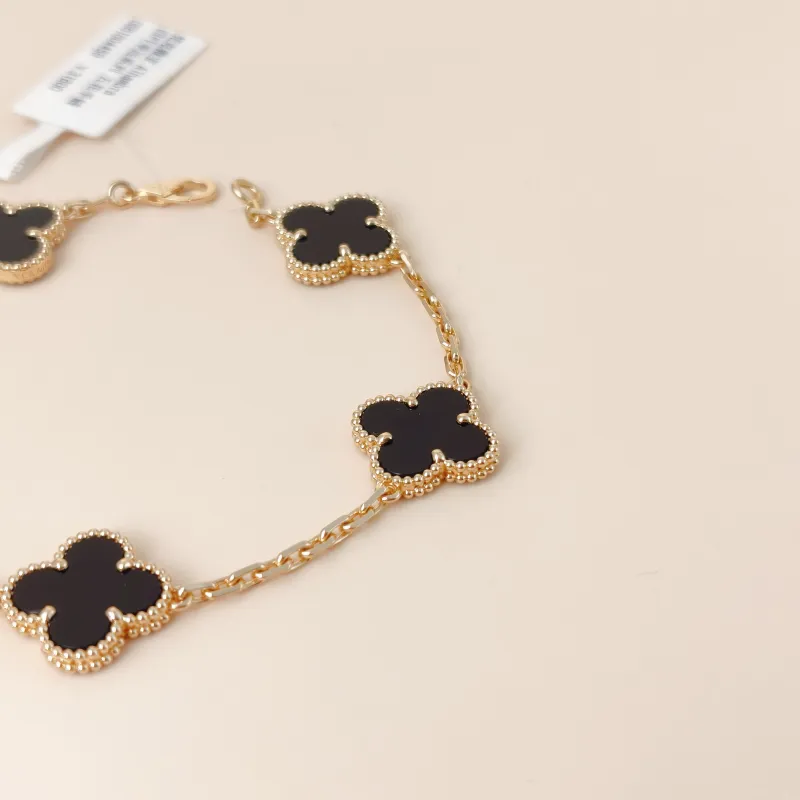 Van Cleef & Arpels Bracelet Alhambra Alhambra Collection Five-Motif Bracelet 18KY ellow Gold Vintage Small 19cm โ cover view 10 of 11