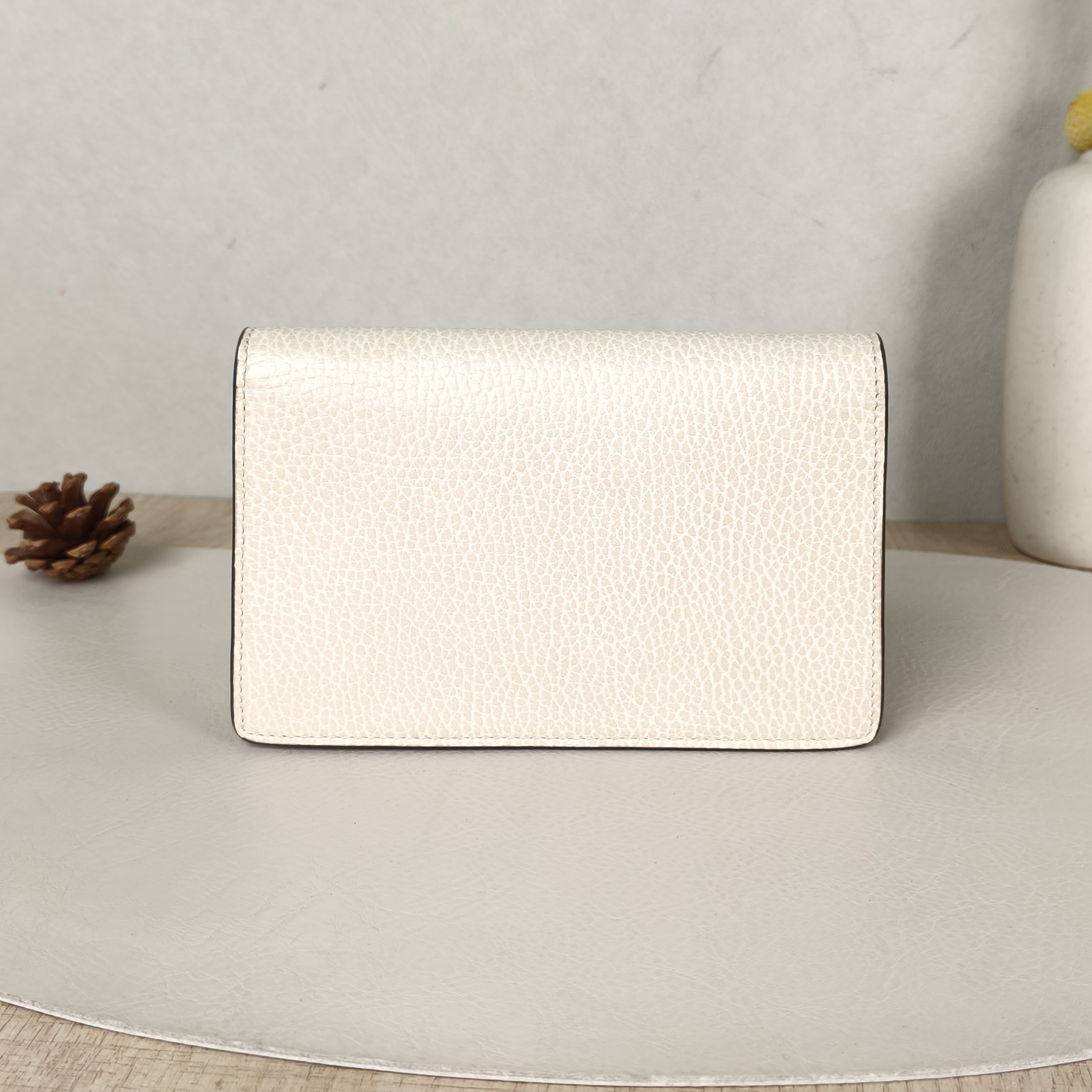 GUCCI Crossbody Bag Dionysus White Calfskinmini16.5 × 4.5 × 10 cm — cover view 3 of 6