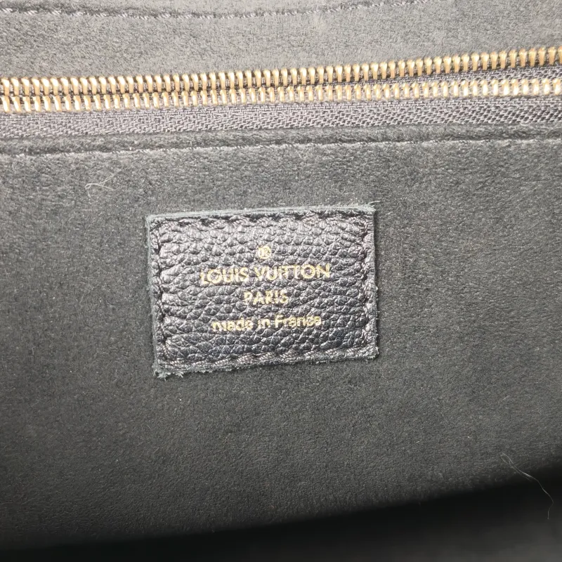 Louis Vuitton Shoulder Bag VAVIN Black Empreinte Embossed Calfskin Monogram Small25 × 9.5 × 17 cm — detail view 9 of 13