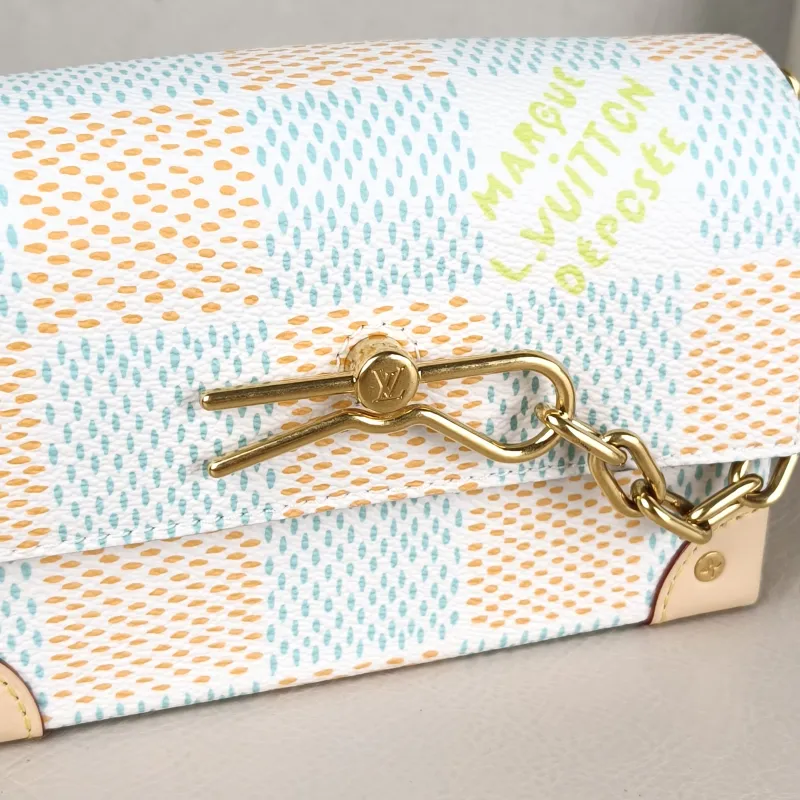 Louis Vuitton Crossbody Bag Steamer Box Blue · PV Cmini18 × 6.5 × 11 cm — detail view 8 of 12