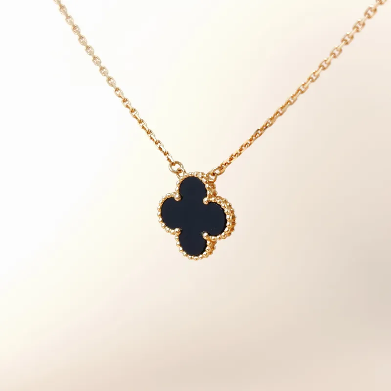 Van Cleef & Arpels Necklace Alhambra Alhambra Collection Necklace 18KY ellow Gold Vintage Small 45cm โ cover view 6 of 12