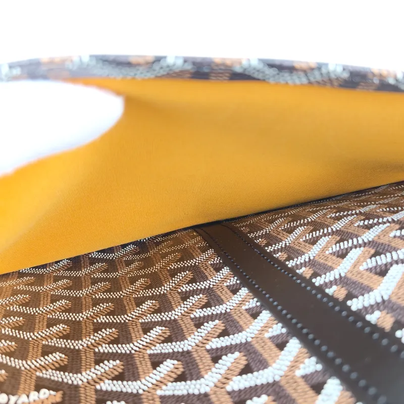 GOYARD Crossbody Bag BELVEDERE Messenger Bag Black Monogram PVC Medium 29 × 9 × 23 cm — detail view 2 of 11