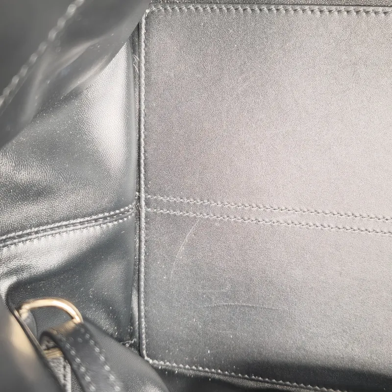 DIOR Top Handle Bag TOUJOURS Black Calfskin Medium28.5 × 17 × 21.5 cm — detail view 7 of 13