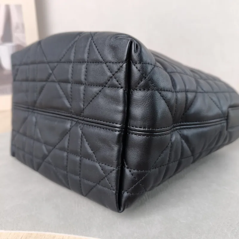 DIOR Shoulder Bag TOUJOURS Edition Black Calfskin Small 18.5 × 12 × 18.5 cm — detail view 10 of 10