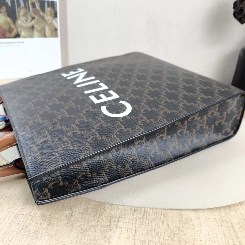 CELINE Crossbody Bag CABAS Monogram PVC Small 28.5 × 8 × 33 cm — detail view 12 of 12