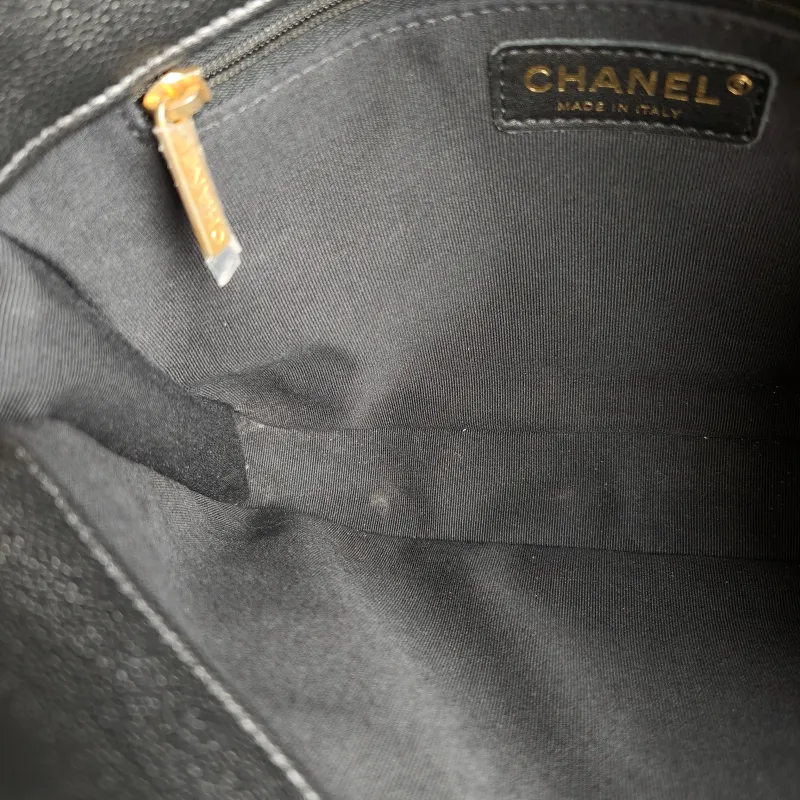 Chanel Shoulder Bag 25p hobo Black Grained Calfskin Small 24 × 5 × 19 cm — detail view 4 of 12