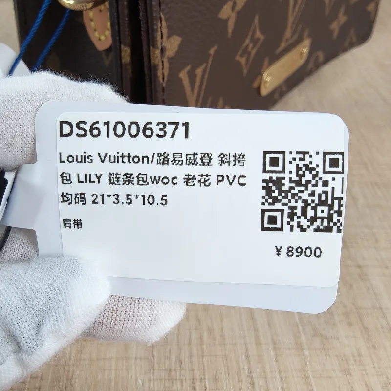 Louis Vuitton Crossbody Bag LILY Chain Bagwoc Monogram PVC One Size 21 × 3.5 × 10.5 cm — detail view 6 of 12