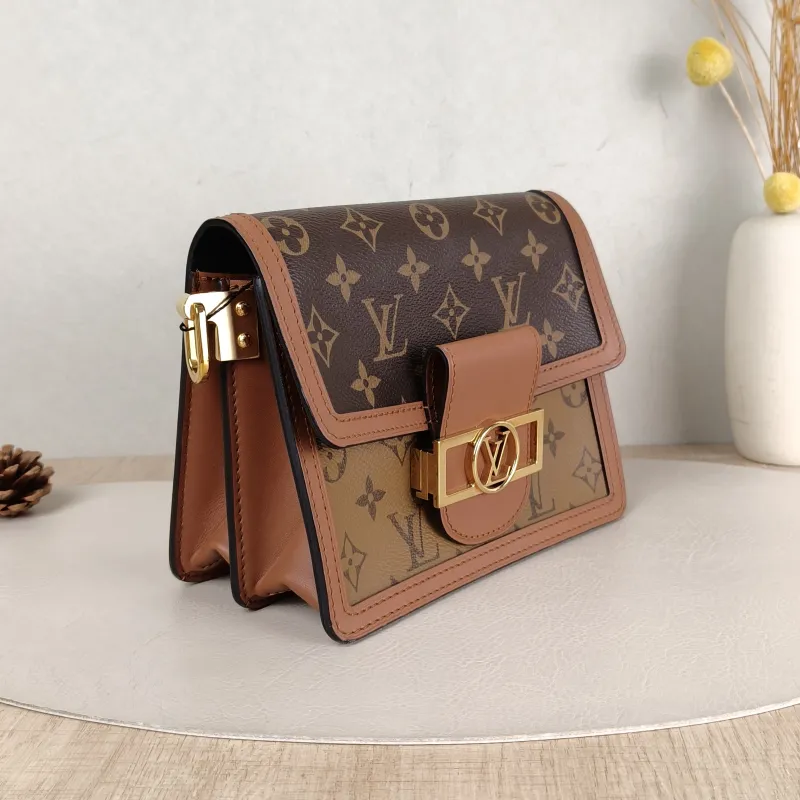 Louis Vuitton Crossbody Bag Dauphine Monogram PVC Mini 20 × 9 × 15 cm — cover view 5 of 5