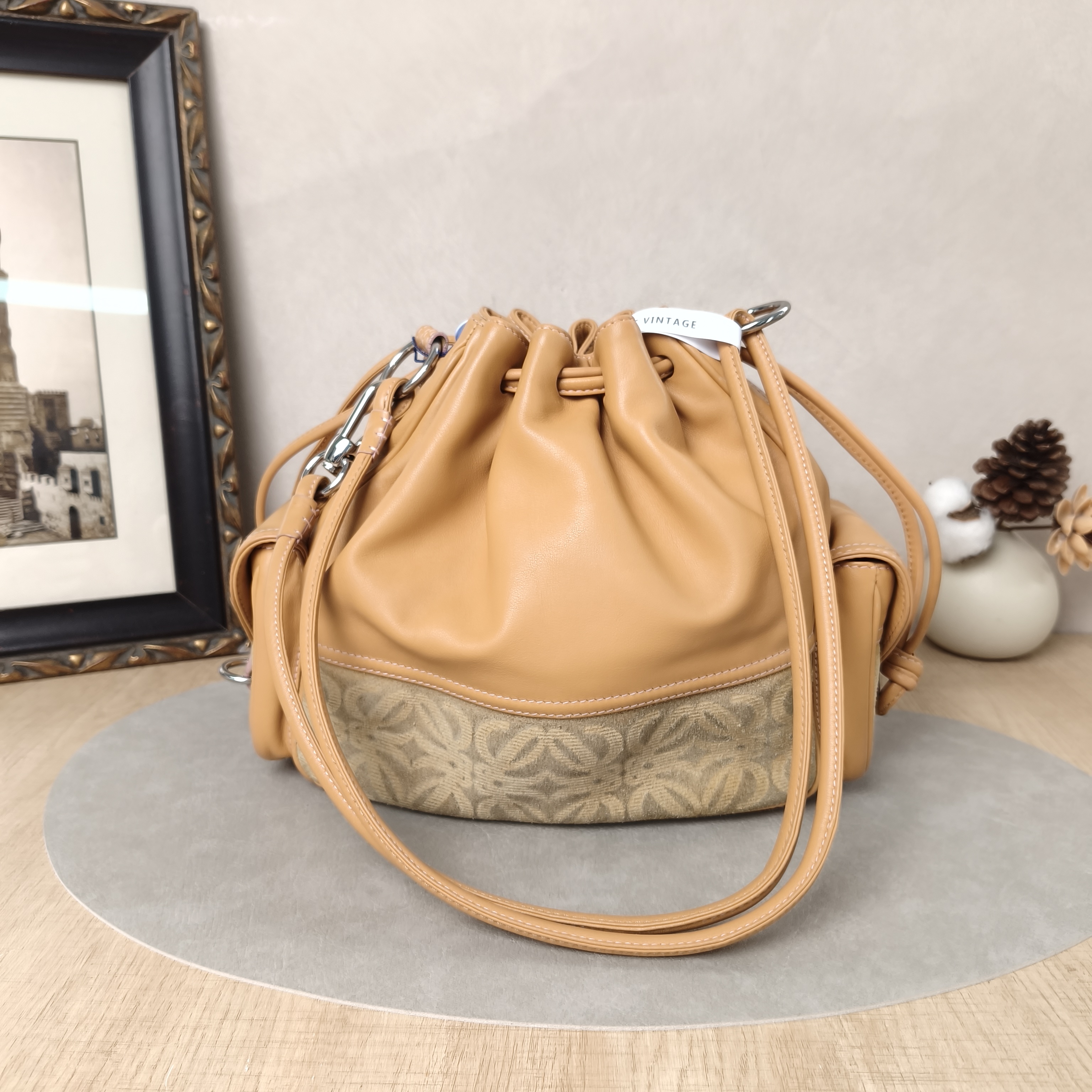 LOEWE Shoulder Bag Shoulder Bag Calfskin · Suede One Size28 × 12 × 23 cm — cover view 2 of 5