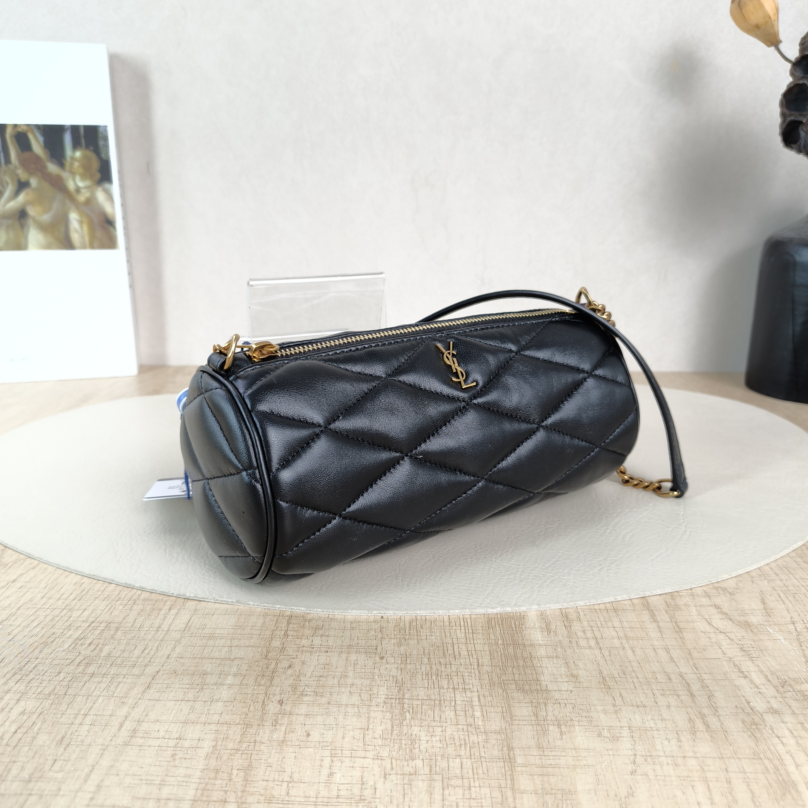 SAINT LAURENT Shoulder Bag Sade Black SL ambskinmini20 × 10 × 10 cm — cover view 4 of 5