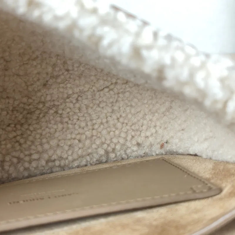 SAINT LAURENT Shoulder Bag Kaia Brown Suede · 17 × 6 × 16 cm — detail view 5 of 11