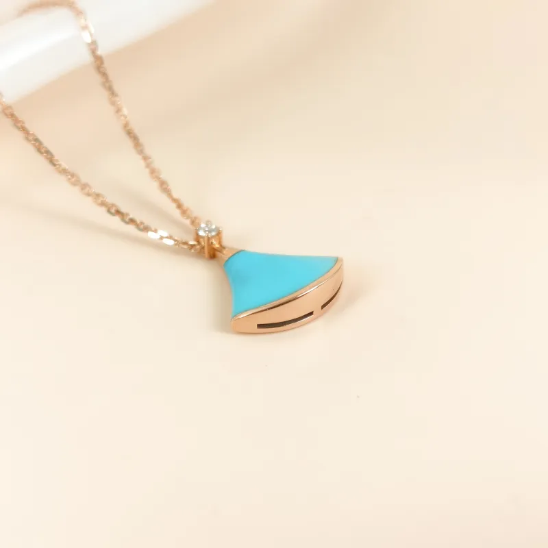 Bvlgari Necklace DIVAS’ DREAM Collection Diamond18KR ose Gold Small 44cm — cover view 8 of 9