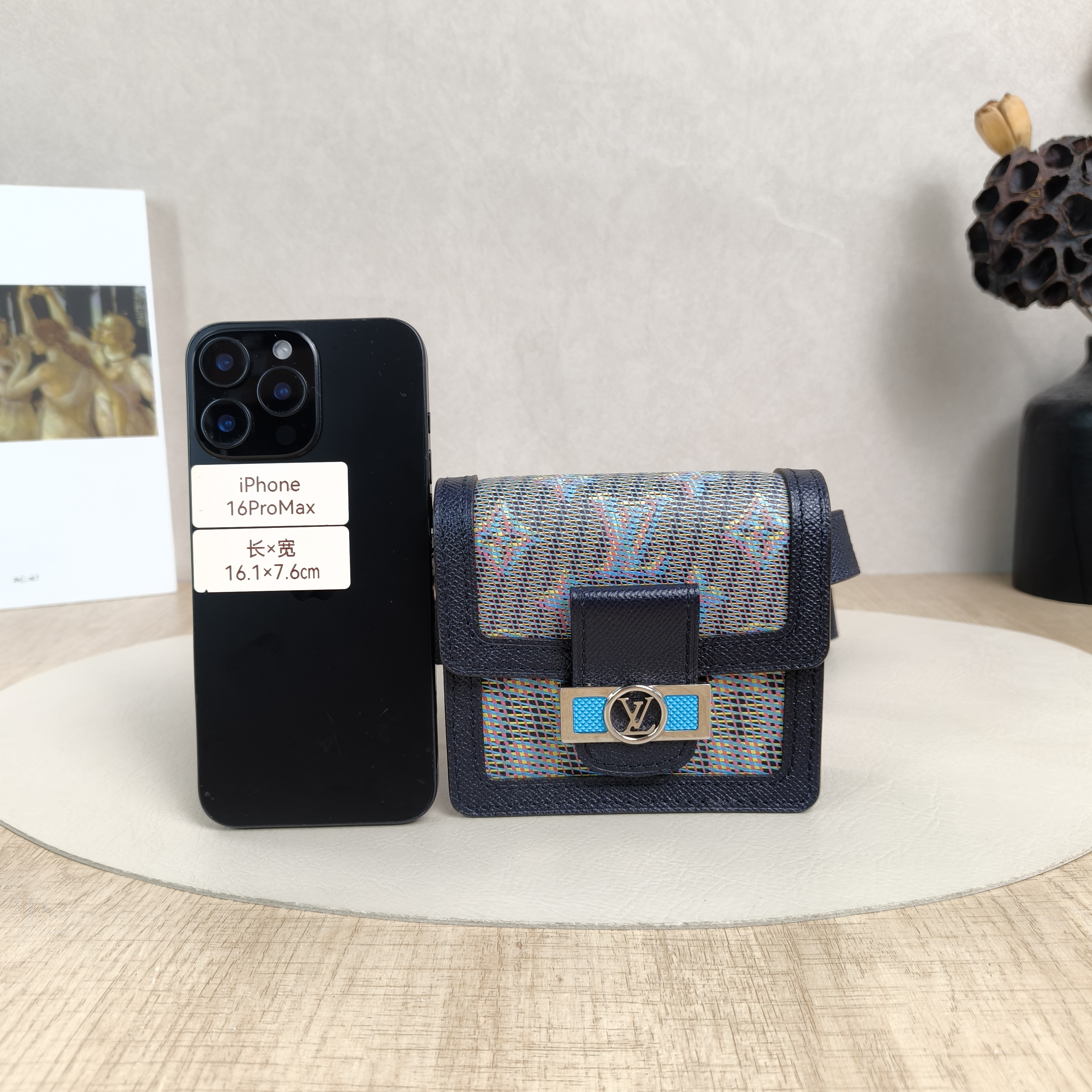 Louis Vuitton Belt Bag Dauphine Belt Bag Navy PVCBB12 × 3.5 × 10.5 cm — cover view 5 of 6