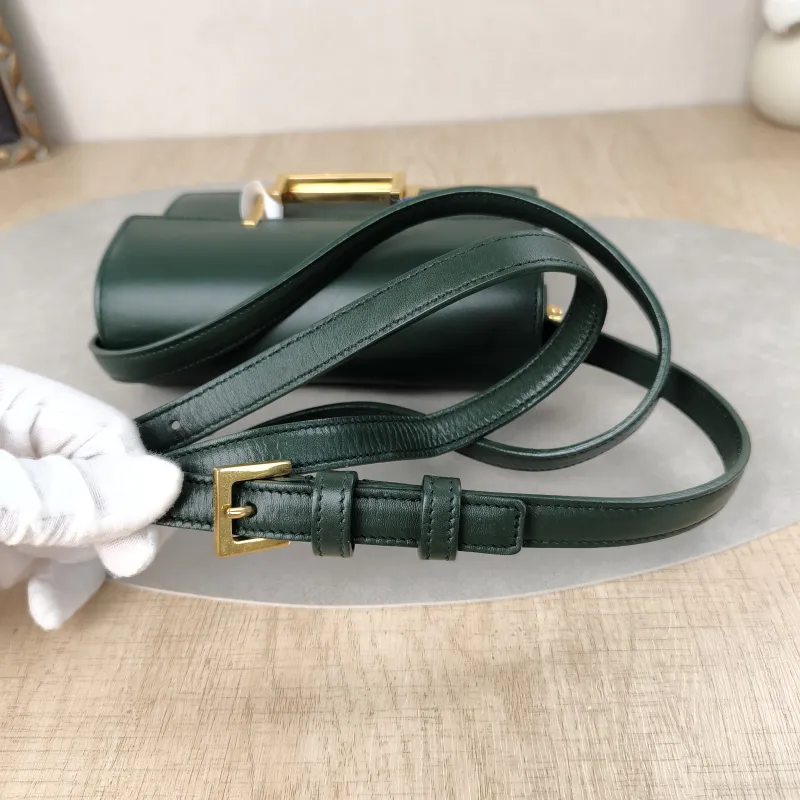 SAINT LAURENT Shoulder Bag Shoulder Bag Green Calfskin16.5 × 5 × 8.5 cm — detail view 6 of 17