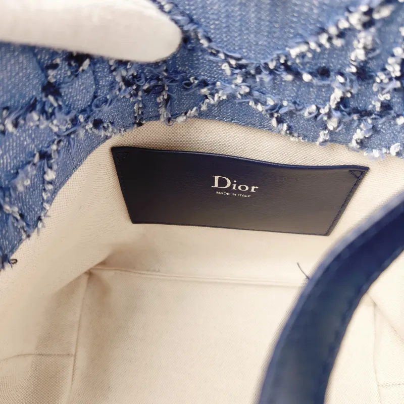 DIOR Top Handle Bag TOUJOURS Edition Blue Small 18.5 × 12 × 18.5 cm — detail view 11 of 14