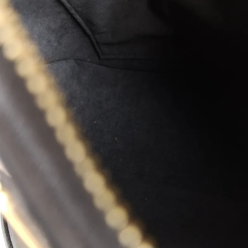 Louis Vuitton Crossbody Bag Boulogne Black Monogram Empreinte Embossed Calfskin Small 26 × 9.5 × 16 cm — detail view 8 of 9