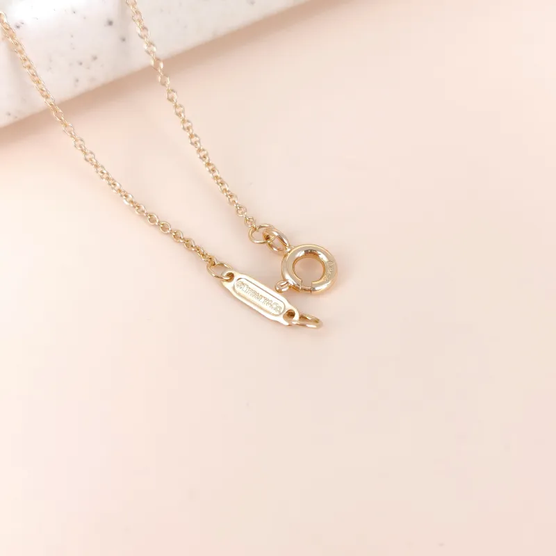 Tiffany&Co. Necklace Hearts Necklace Rose Gold Diamond18KR ose Gold One Size 40cm โ cover view 6 of 7