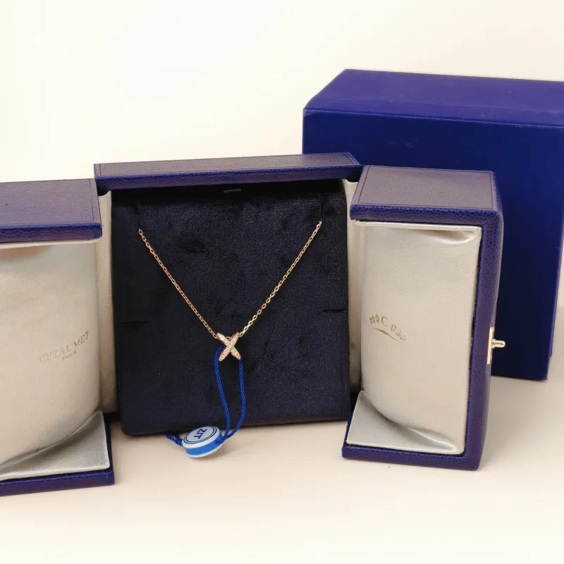 CHAUMET Necklace Jeux de Liens · Collection · Necklace Rose Gold Diamond18KR ose Gold One Size42cm — cover view 6 of 9