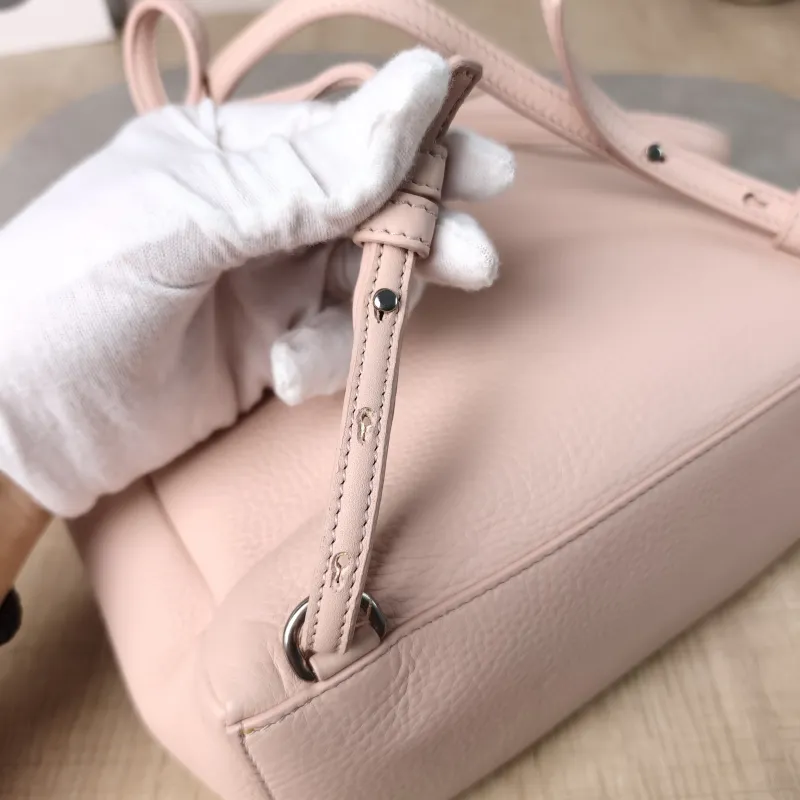 Loro Piana Backpack Backpack Pink Calfskin One Size23 × 8 × 21 cm — detail view 7 of 14