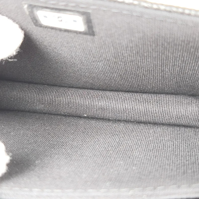 Chanel Crossbody Bag Crossbody Bag Black Grained Calfskin One Size 13 × 4 × 10 cm — detail view 8 of 13
