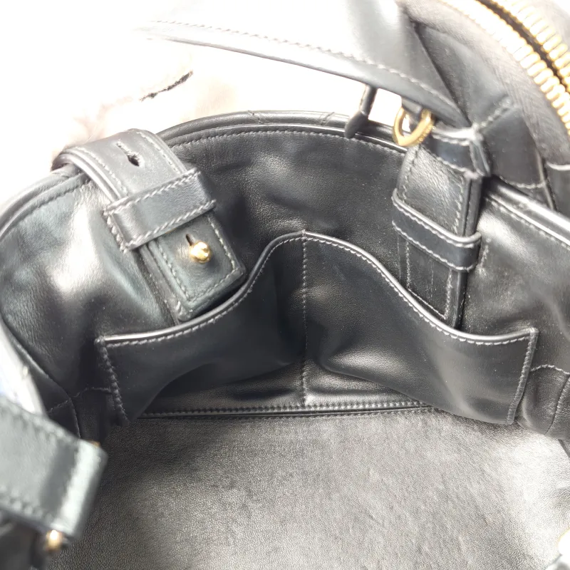 PRADA Top Handle Bag Tote Bag Black Calfskin One Size 29 × 15 × 17 cm — detail view 1 of 14