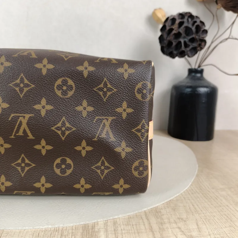 Louis Vuitton Crossbody Bag Speedy25Shoulder Strap Edition-Monogram PVC Medium25 × 15 × 19 cm — detail view 12 of 12