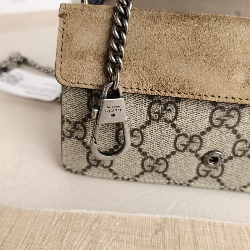 GUCCI Shoulder Bag Dionysus Monogram PVC Mini 16.5 × 4 × 10 cm — detail view 11 of 11