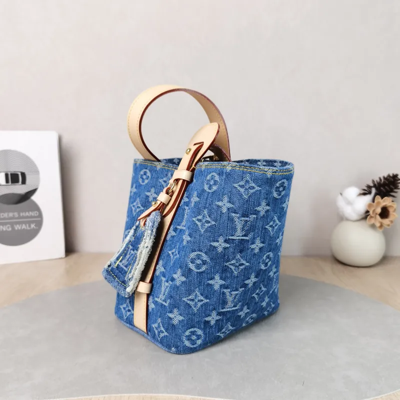 Louis Vuitton Top Handle Bag ALL IN BB Blue BB 16 × 12 × 18 cm — cover view 5 of 6