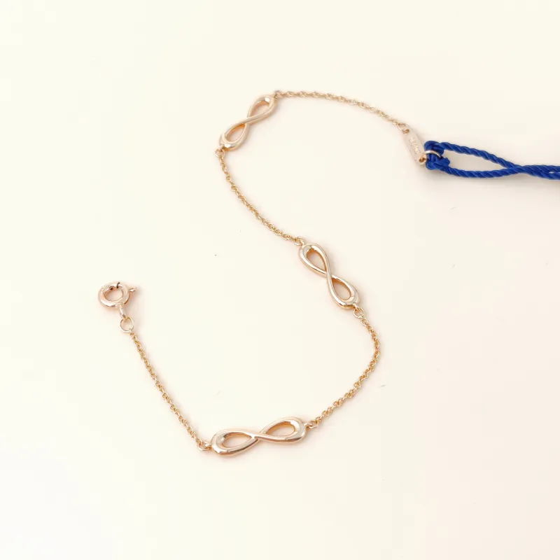 Tiffany&Co. Bracelet Infinity Collection Endless Bracelet Rose Gold 18KR ose Gold One Size16.5cm — cover view 9 of 11