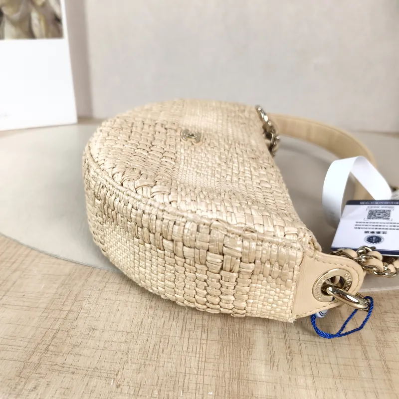 Chanel Crossbody Bag Top Handle Crossbody Bag Woven One Size 22 × 5 × 12.5 cm — detail view 5 of 10