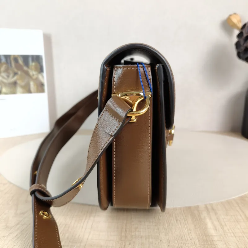 GUCCI Shoulder Bag Horsebit 1955 Horsebit Medium Monogram PVC Medium25 × 8 × 18 cm — detail view 1 of 13