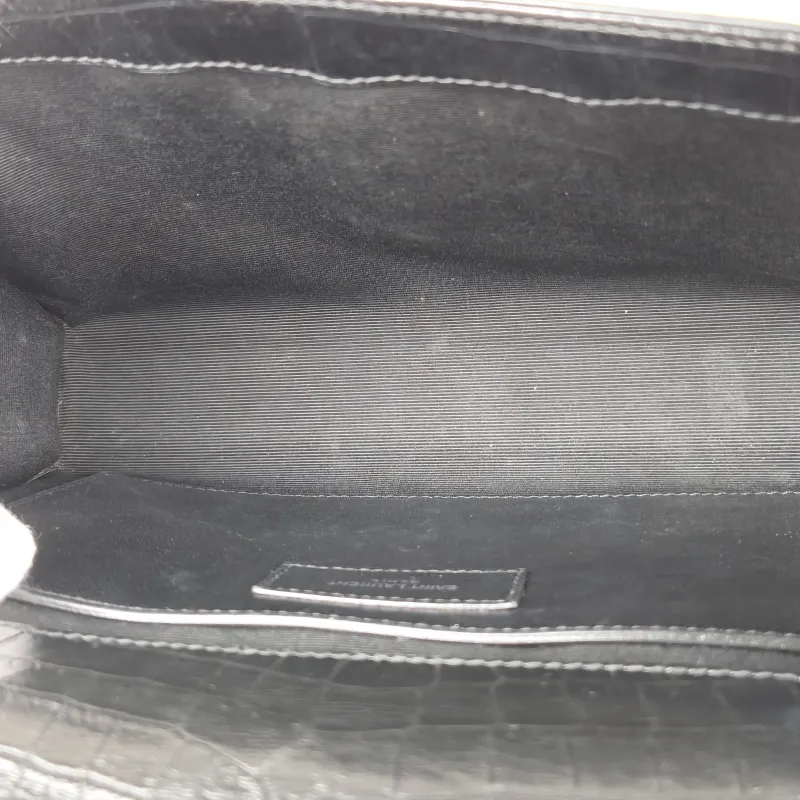 SAINT LAURENT Crossbody Bag KATE Edition Black Calfskin Medium24 × 5.5 × 14.5 cm — detail view 5 of 10
