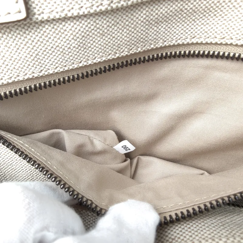 PRADA Shoulder Bag Route Tote Bag Canvas · Calfskin Large 34 × 17 × 25 cm — detail view 1 of 12