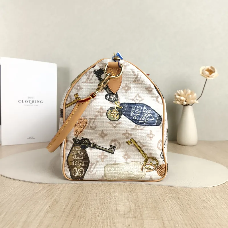 Louis Vuitton Top Handle Bag Speedy Soft 30 PVC One Size30 × 17 × 21 cm — detail view 8 of 13
